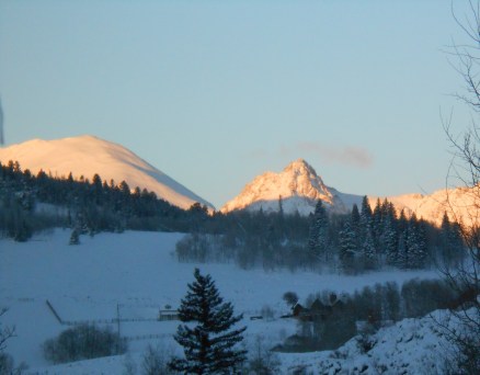 A winter day in the Colorado Rockies..